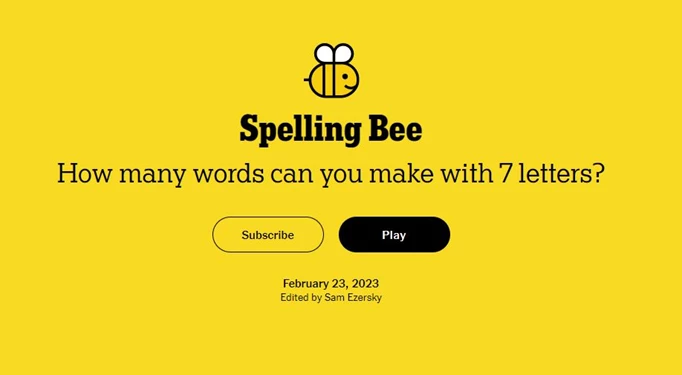 Spelling Bee Answers February 23 2023