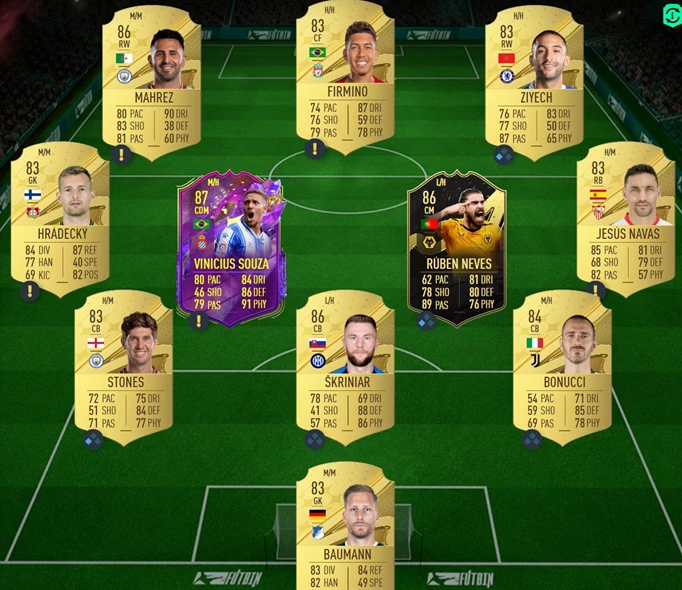 FIFA 23 89+ World Cup or Prime Icon Upgrade SBC Solution 1