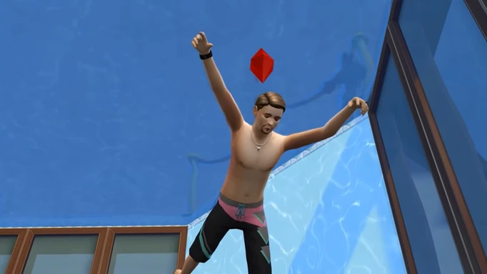 Death by drowning in The Sims 4