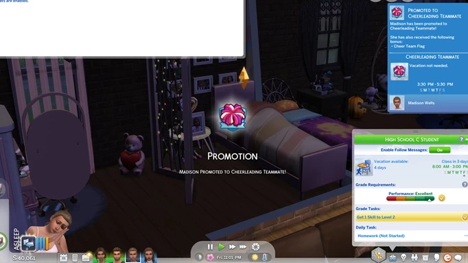 after school activity cheats in the Sims 4
