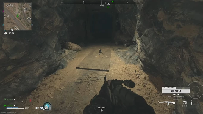 Where To Find Smuggling Tunnels In MW2 DMZ tac cam