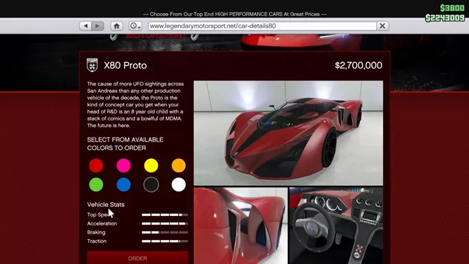 GTA Online fastest cars 2022