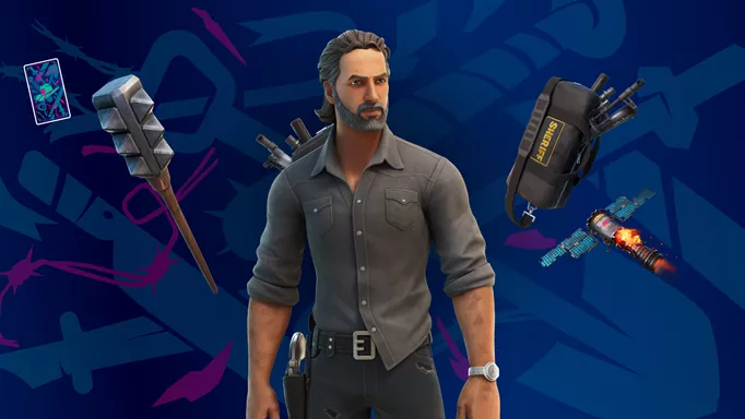 Rick Grimes Is Coming To Fortnite