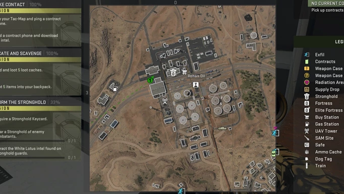 Where To Find Black Mous Intel in Rohan Oil in MW2 DMZ