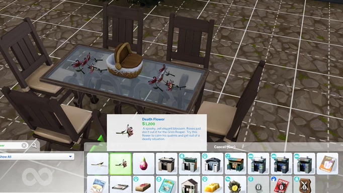 Getting Death Flowers in The Sims 4