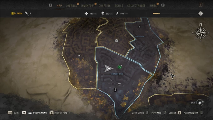 Dying Light 2 Red Duck Locations Map 2