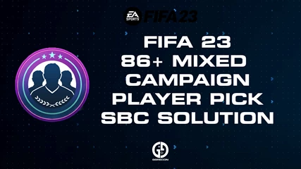 Fifa 23 86 Mixed Campaign Player Pick Sbc Solution