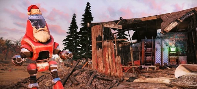 Fallout 76's Christmas Content Includes Zombie Santas