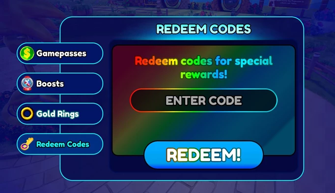 How To Redeem Sonic Speed Simulator Codes
