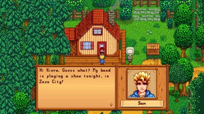 Stardew Valley Sam: Two heart event