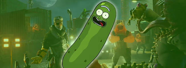 Pickle Rick Back Bling Fortnite