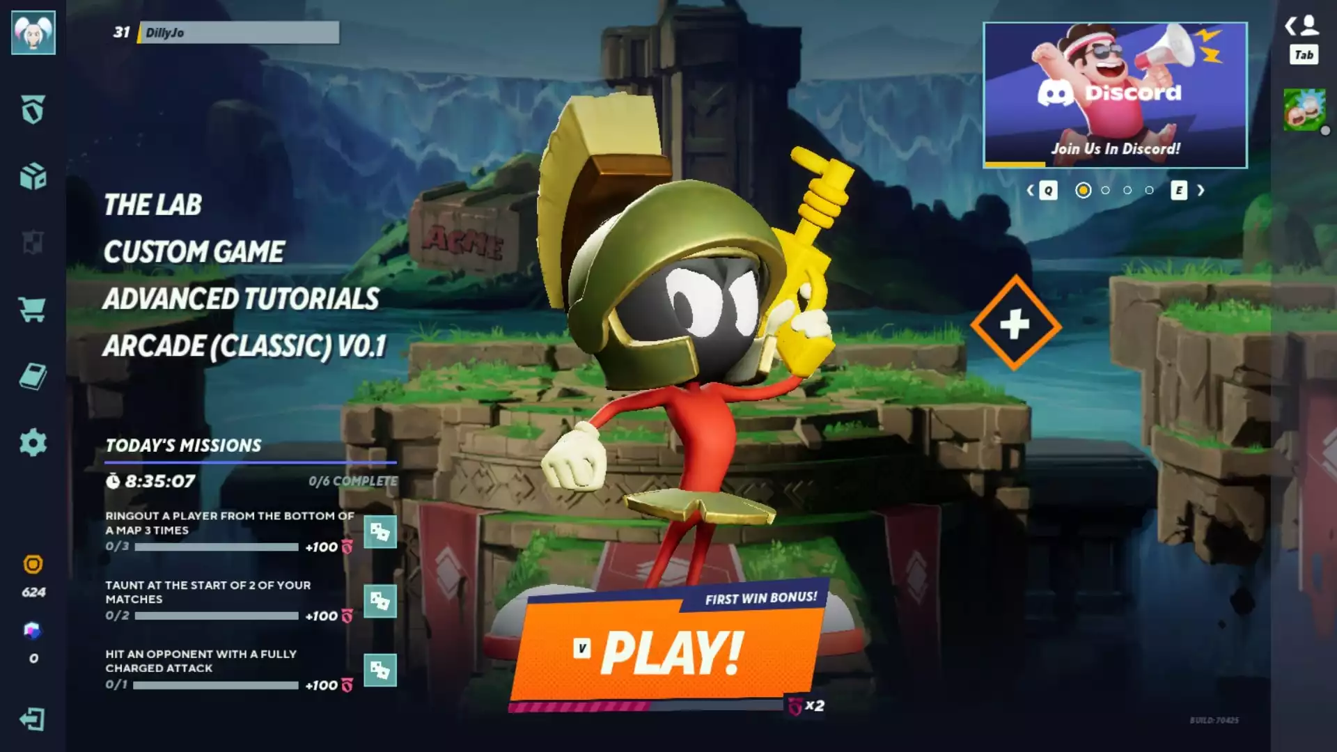 MultiVersus Marvin The Martian Guide: Combos, Perks, Special, And More