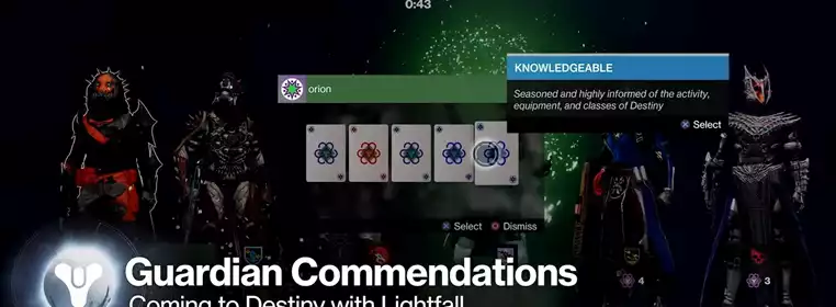 Destiny 2 Commendations Explained