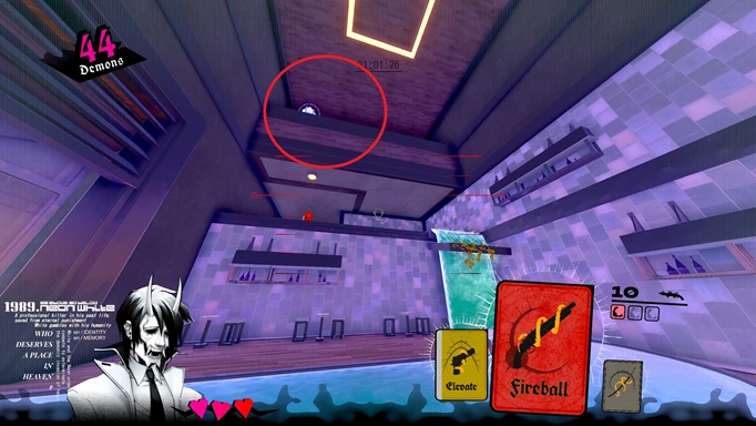 Neon White Mission 9 Level 7 Gift Location