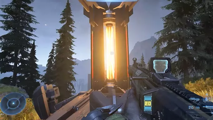 Halo Infinite Propaganda Towers in-game