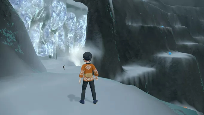 Pokemon Legends Arceus Unown Locations: Y Unown on Icebound Falls