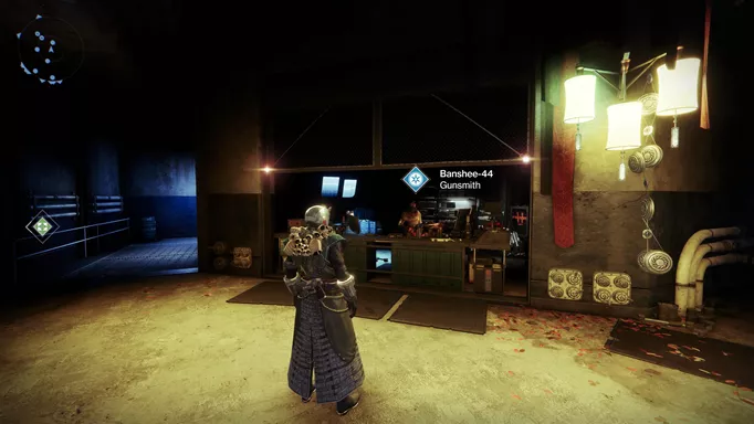 Speak to Banshee-44 on The Tower as the final part of your Destiny Magnum Opus quest.