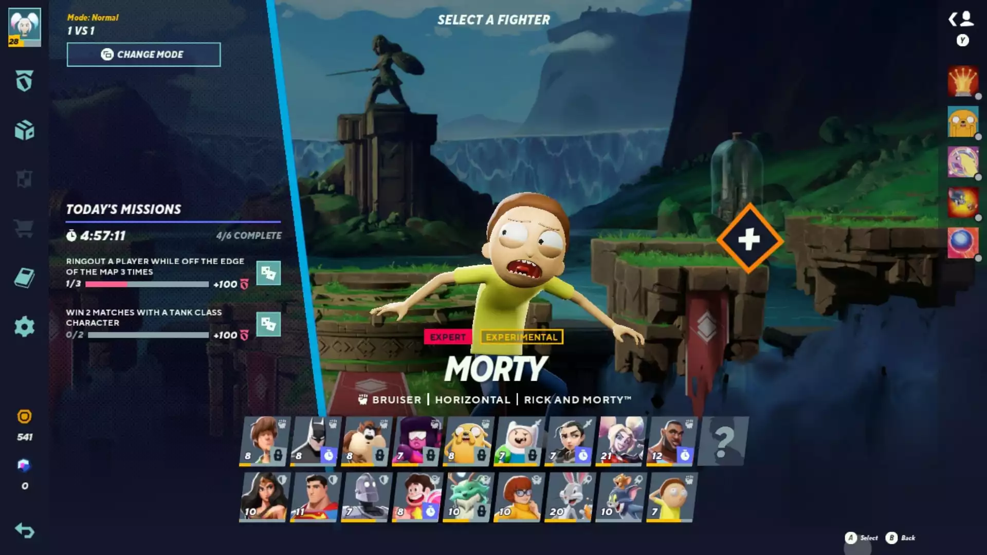 MultiVersus Morty Guide: Combos, Perks, Specials, And More