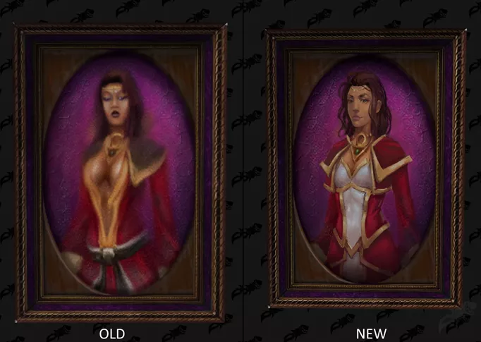 World Of Warcraft Change Paintings Over 'Sexual Content'